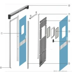 Alternative view of CLEAN ELECTRIC SLIDING DOOR