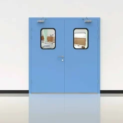 MID MOUNTED CLEAN AND AIRTIGHT SWING DOOR